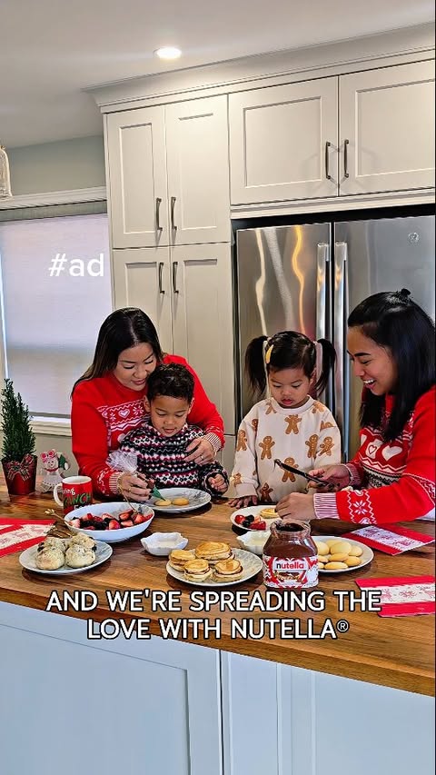 Instagram post by @xo_jennsjourney for Nutella. Caption reads: [...] here and we’re spreading joy (and Nutella®)....