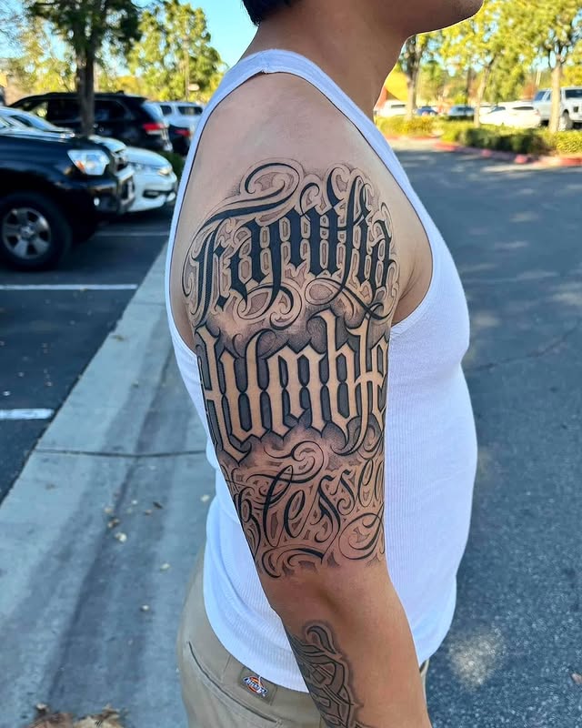 Instagram post by @joon_letters for Pepax Official. Caption reads: “Familia / Humble / Blessed” Sponsors @kwadron....