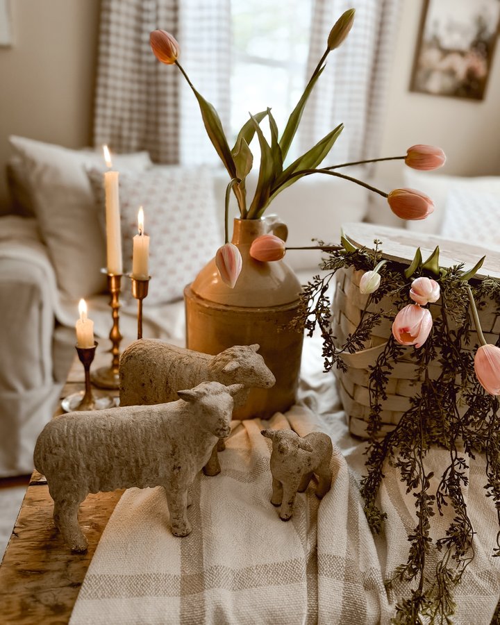 Instagram post by @our.cozy.little.home for American Farmhouse Style. Caption reads: Happy Wednesday! 

Today I’m sharing a closer look....