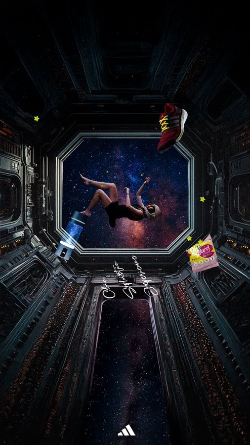 Instagram post by @chicsophistic for Davidstea. Caption reads: Worked out in style right in the middle of the....