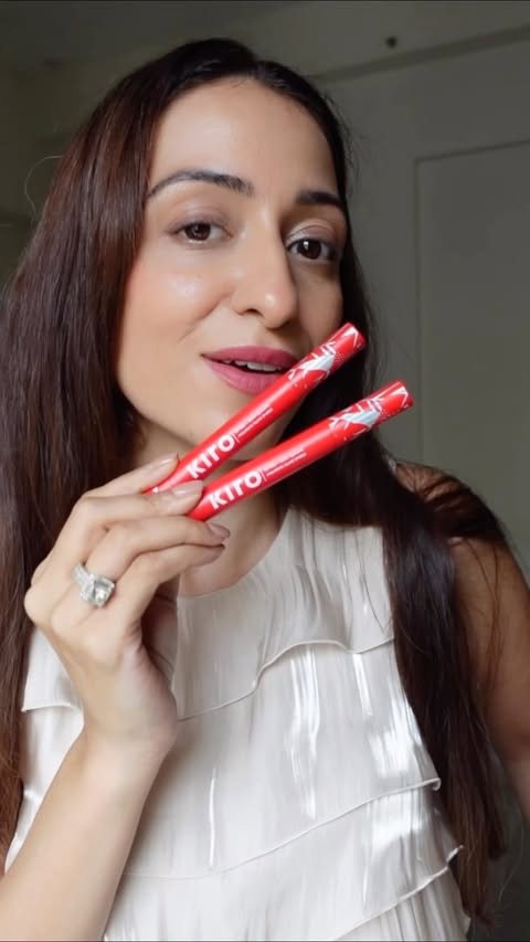 Instagram post by @vritimalhotra23 for KIRO. Caption reads: @kirobeauty’s Bullet Lipstick Sale - Buy 1 Get....