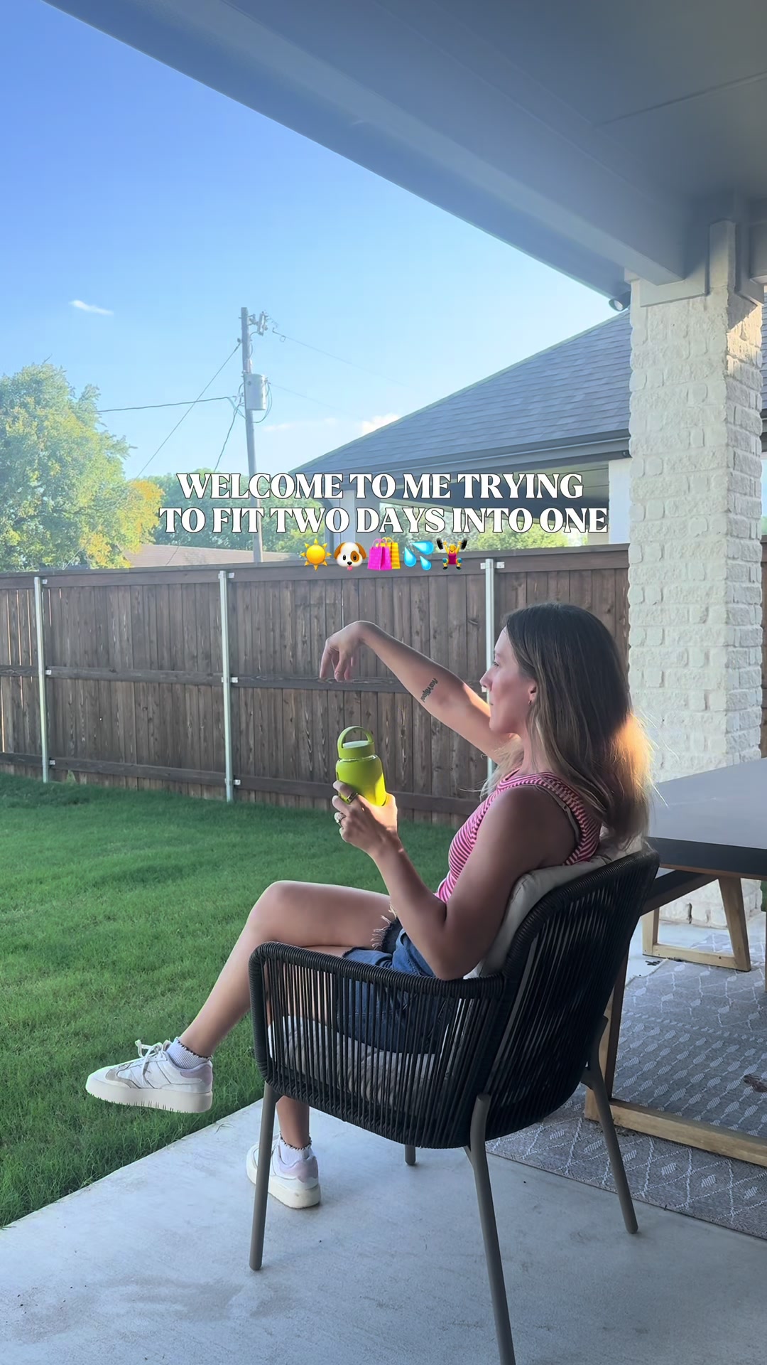 TikTok post by @itskelseyboone for AdvoCare. Caption reads: All I’m saying is thank goodness for @AdvoCare....