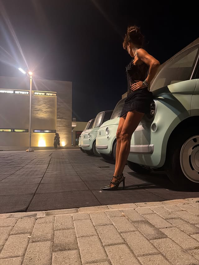 Instagram post by @nihan_ozelgil for FIAT. Caption reads: [...] details create the biggest memories. @fiat....