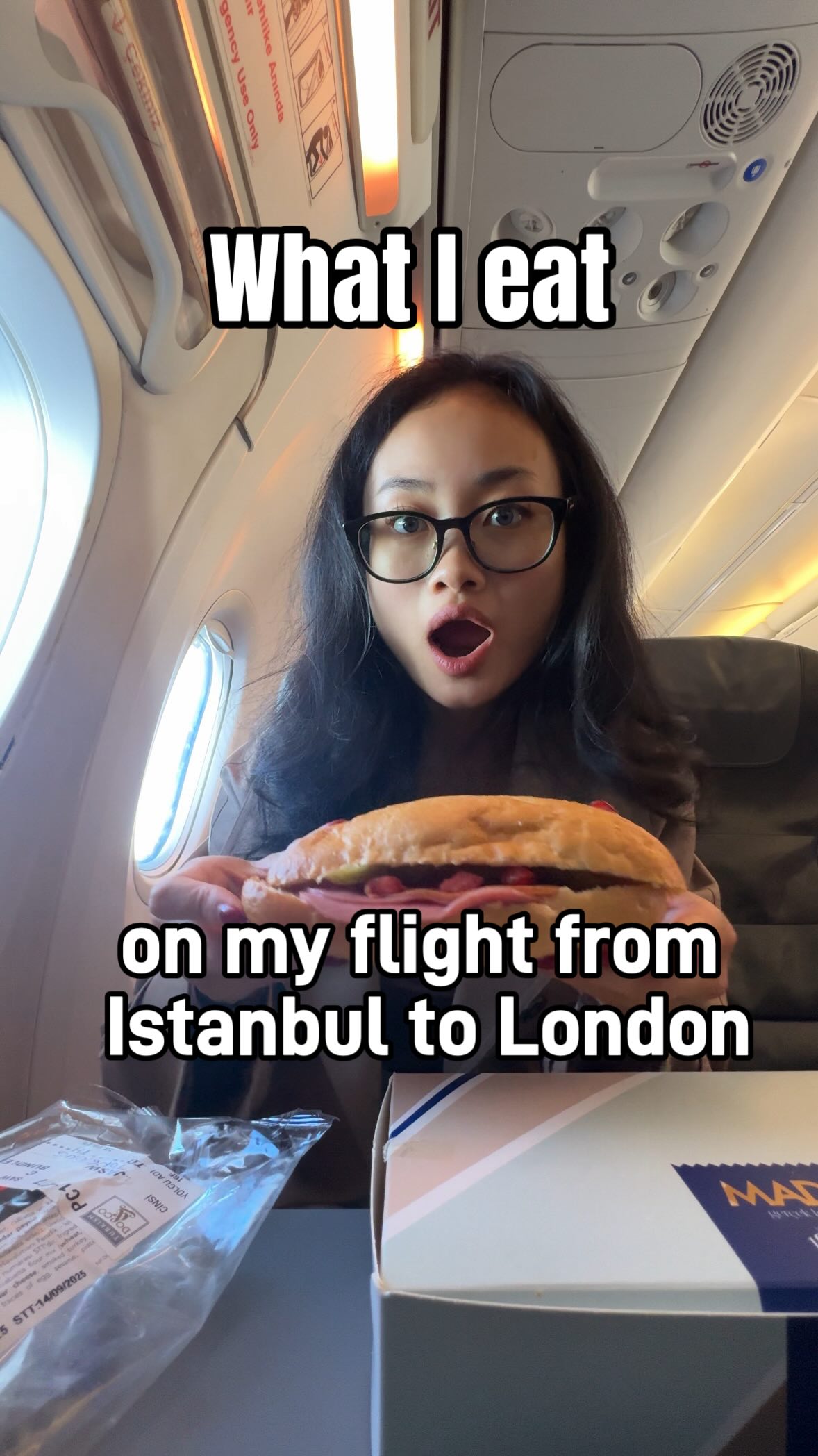 Instagram post by @totallytotoo for Pegasus Airlines. Caption reads: [...] #istanbul to #london 🇹🇷 🇬🇧 Ad....