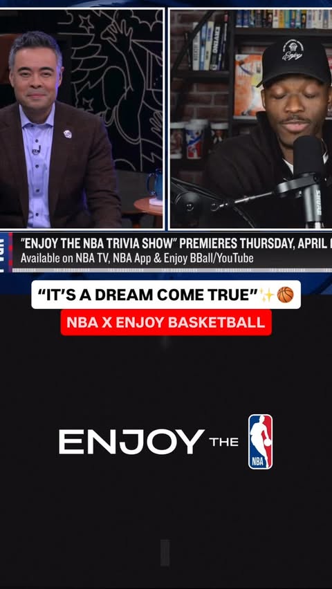 Instagram post by @peeweedaplug for NBA. Caption reads: [...] talk about the new partnership with the NBA....