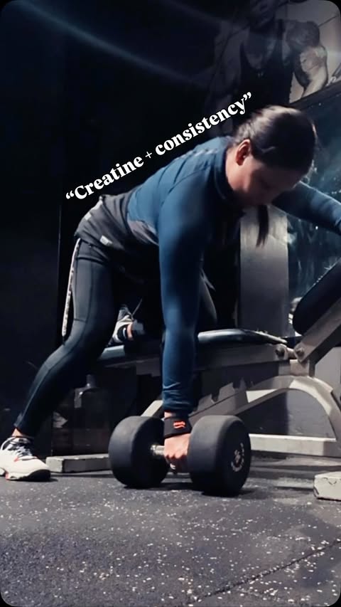 Instagram post by @tamzina.lifestyle for MuscleFood.com. Caption reads: Back day powered by Muscle Food Micronised....