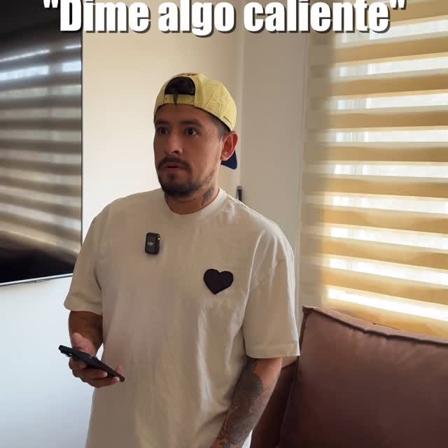 Instagram post by @paquideus for Caliente.mx. Caption reads: Dime algo caliente.