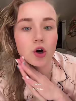 TikTok post by @nikitabokinder for By Boss Babes. Caption reads: GRWM | BED EDITION @By Babes....