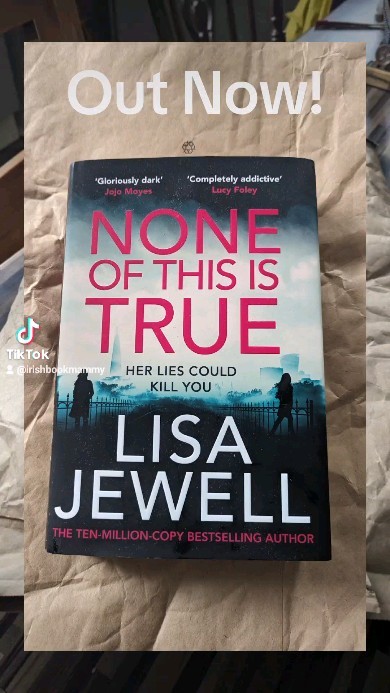 Instagram post by @irishbookmammy for Goodreads. Caption reads: [...] Book synopsis courtesy of @goodreads "Lisa....