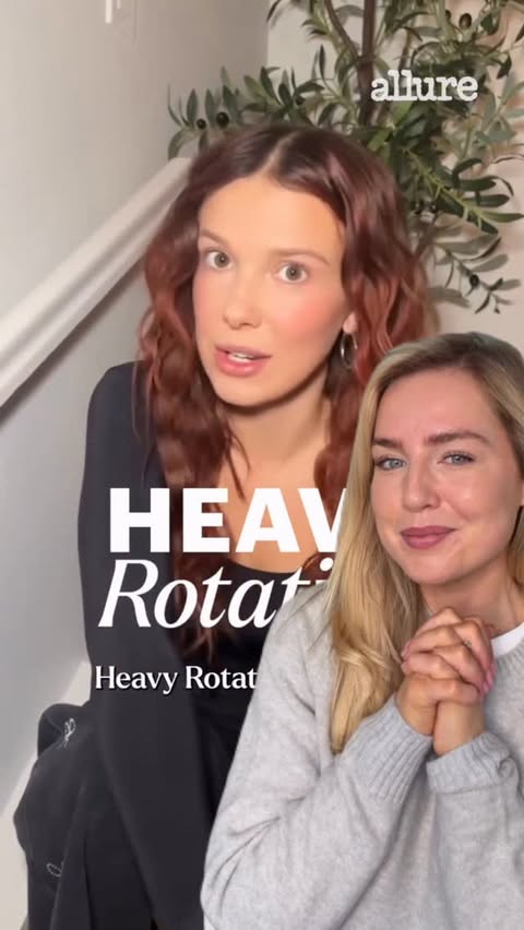 Instagram post by @aimeeconnolly_com for Allure. Caption reads: [...] heavy rotation products with @allure....