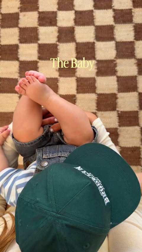 Instagram post by @bakedonline for Huggies. Caption reads: Baby, coffee @huggies_sa & we’re out the door.....