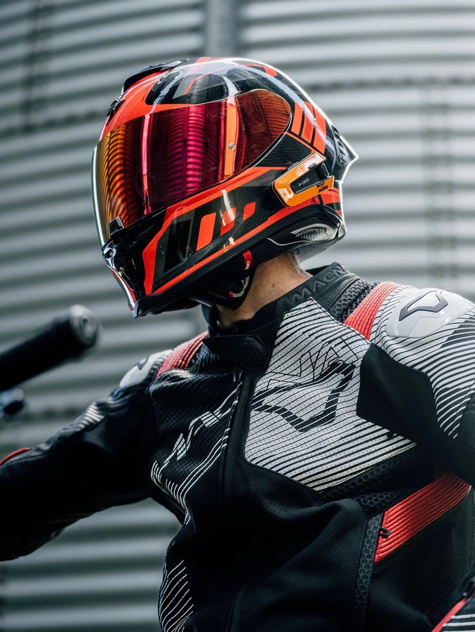 Instagram post by @rokbagoros for Cardo Systems. Caption reads: Write a song that’s blasting in my Cardo during....