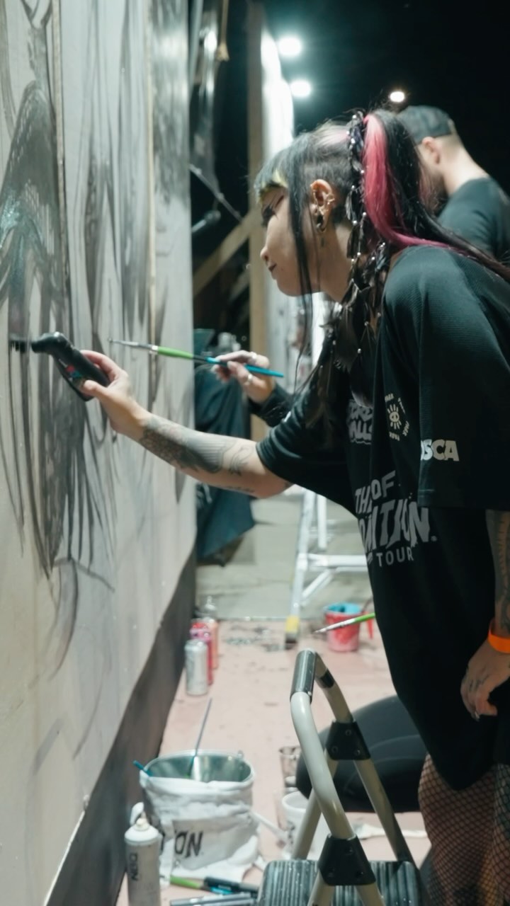 Instagram post by @worldwidewalls for Secret Walls. Caption reads: This year’s @secretwalls battle for....