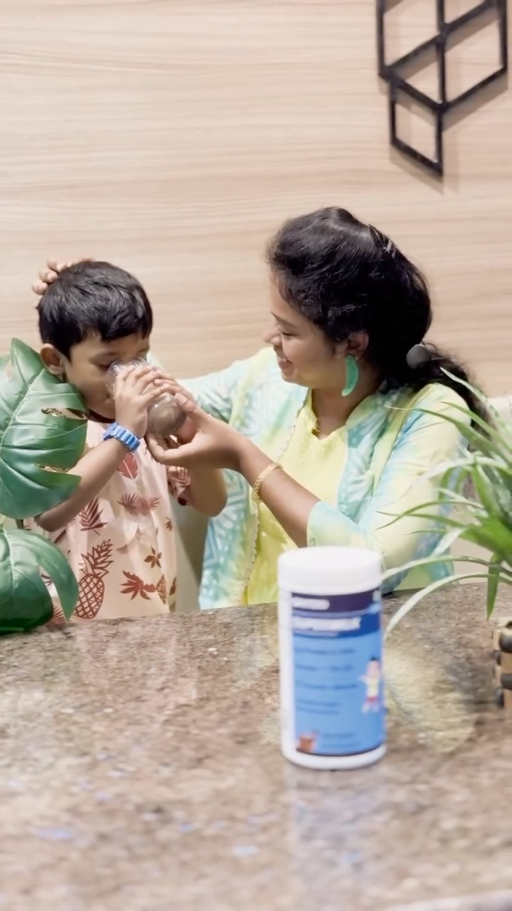 Instagram post by @moms_peppyboys for GRITZO. Caption reads: Did you know childhood is the fastest phase of....