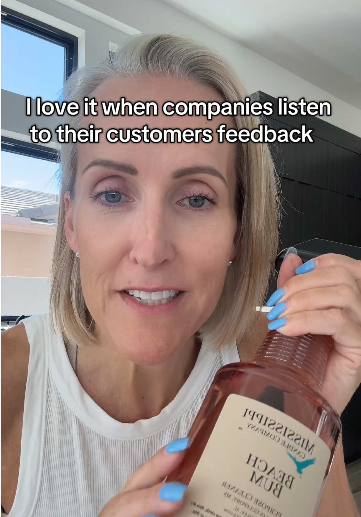 TikTok post by @littlelifethings_16 for Mississippi Candle Co.. Caption reads: The new and improved all purpose Cleaner from....
