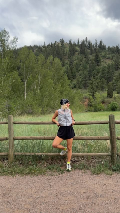 Instagram post by @mayalorimer for ATHLETA. Caption reads: [...] the new summer sports collection from....