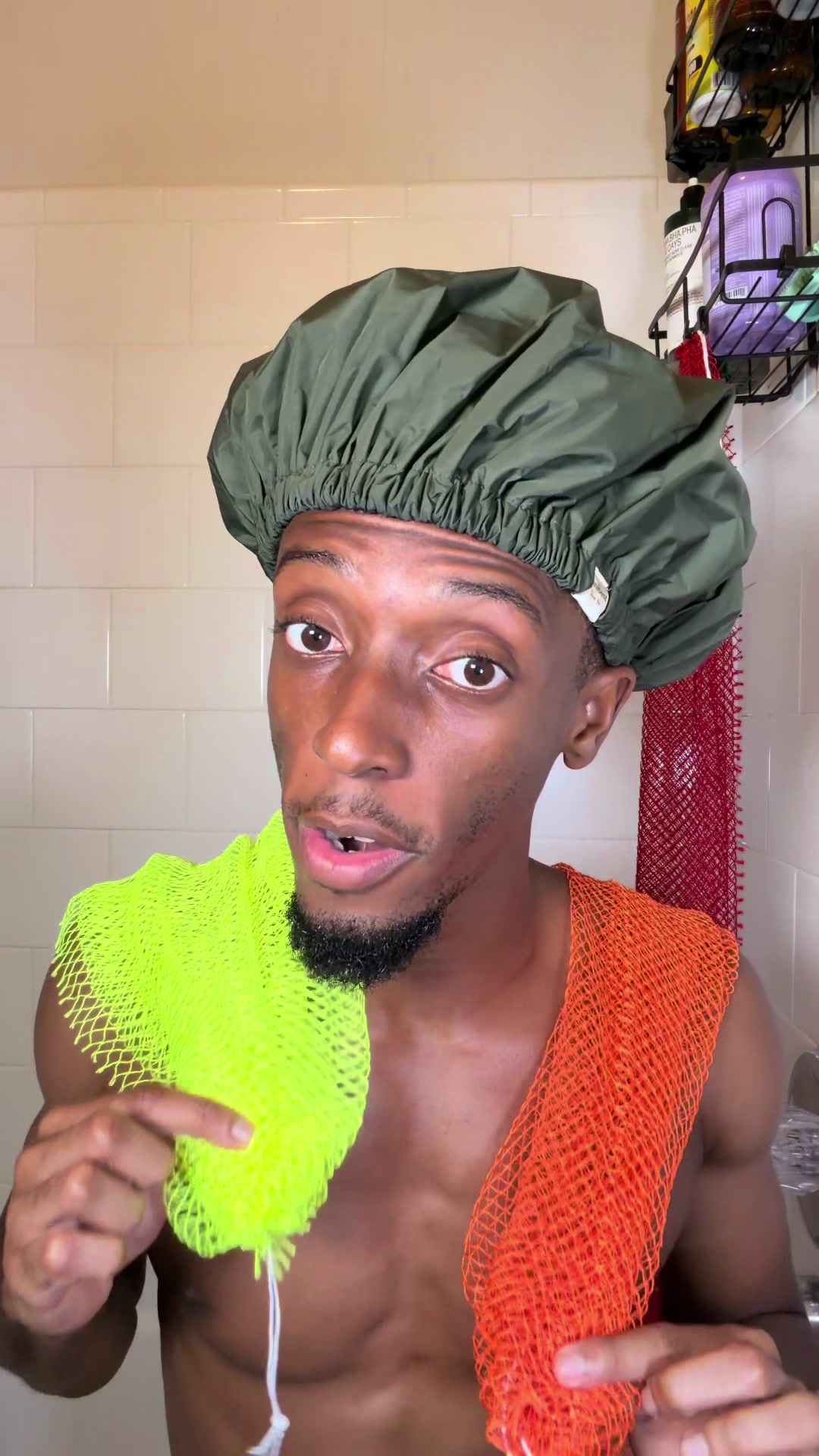 TikTok post by @shoplarock for Bellanomi. Caption reads: [...] your skin the correct way with @Bellanomi....