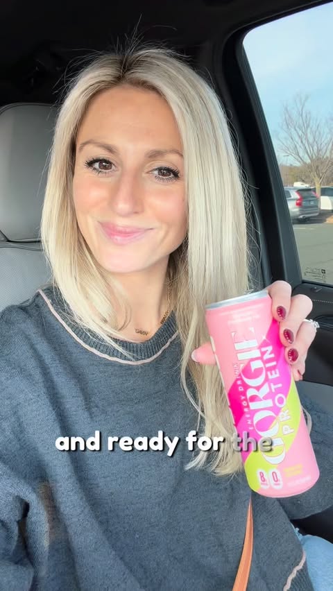 Instagram post by @rightherewithniki for GORGIE. Caption reads: Target run complete… energy secured 💥 Gorgie x....