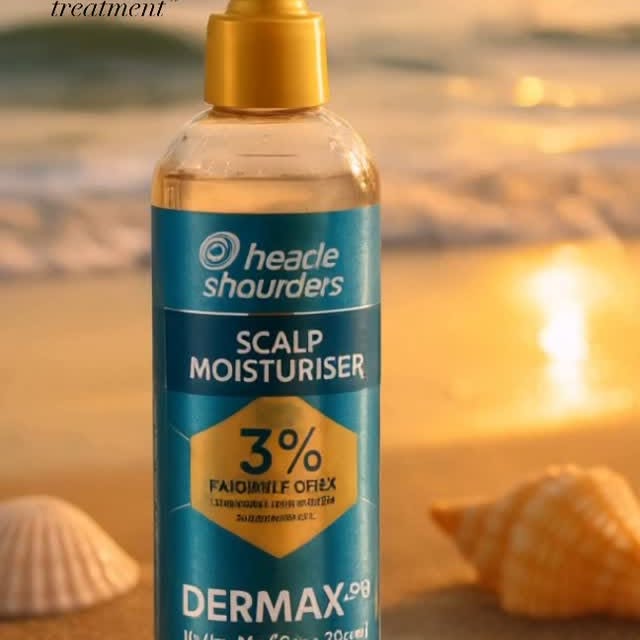 Instagram post by @clairewoods767 for SuperSavvyMe. Caption reads: “Say goodbye to flakes and hello to hydrated scalp....