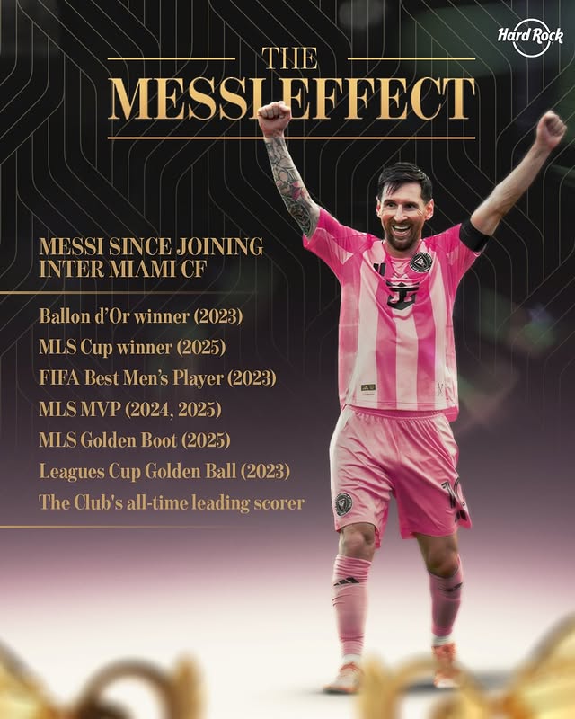 Instagram post by @officialhardrock for Hard Rock Cafe. Caption reads: Greatness on full display 🐐.