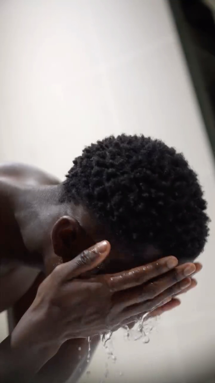 Instagram post by @kanaan._ for Valentino Beauty. Caption reads: AD Built from routine. Sharpened by....