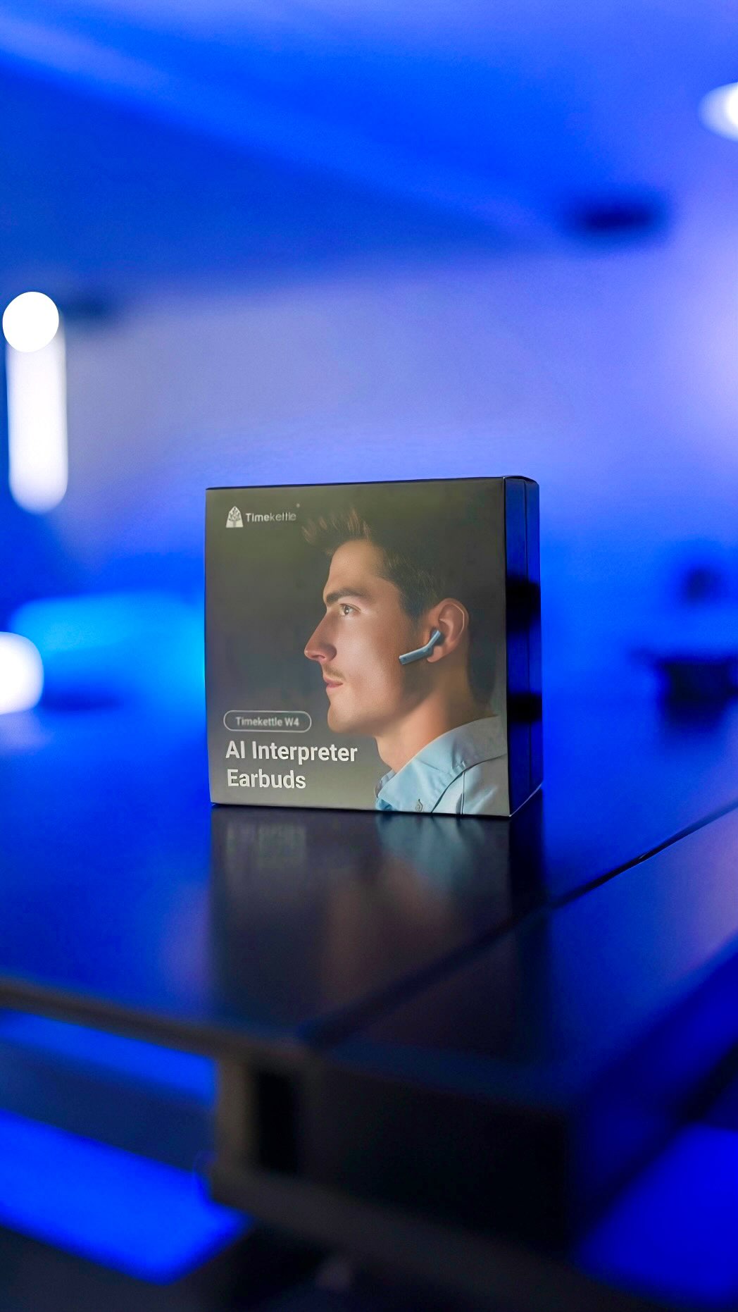 Instagram post by @antonio_diurno for Timekettle. Caption reads: I’ve been using the Timekettle W4 and honestly, I....