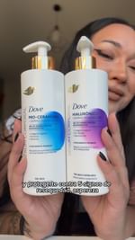 Instagram post by @evelynbotto for Dove. Caption reads: [...] nuevos sérums corporales de....