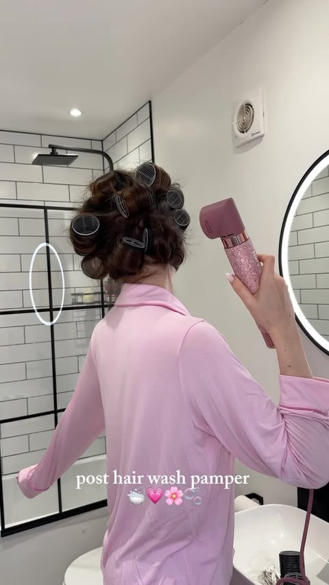 Instagram post by @blueusual for Living Proof. Caption reads: [...] @lorealpro flex pli spray* @livingproofuk....
