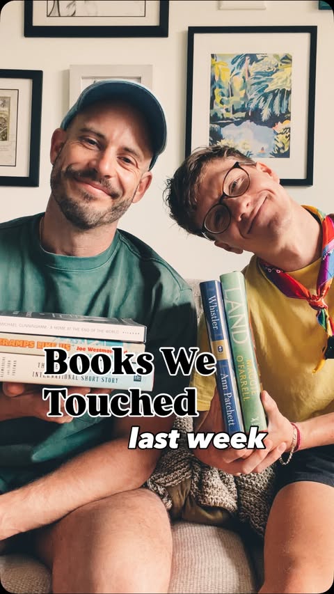 Instagram post by @bernie.lombardi for Alfred A. Knopf. Caption reads: BOOKS WE TOUCHED LAST WEEK in which we ask each....