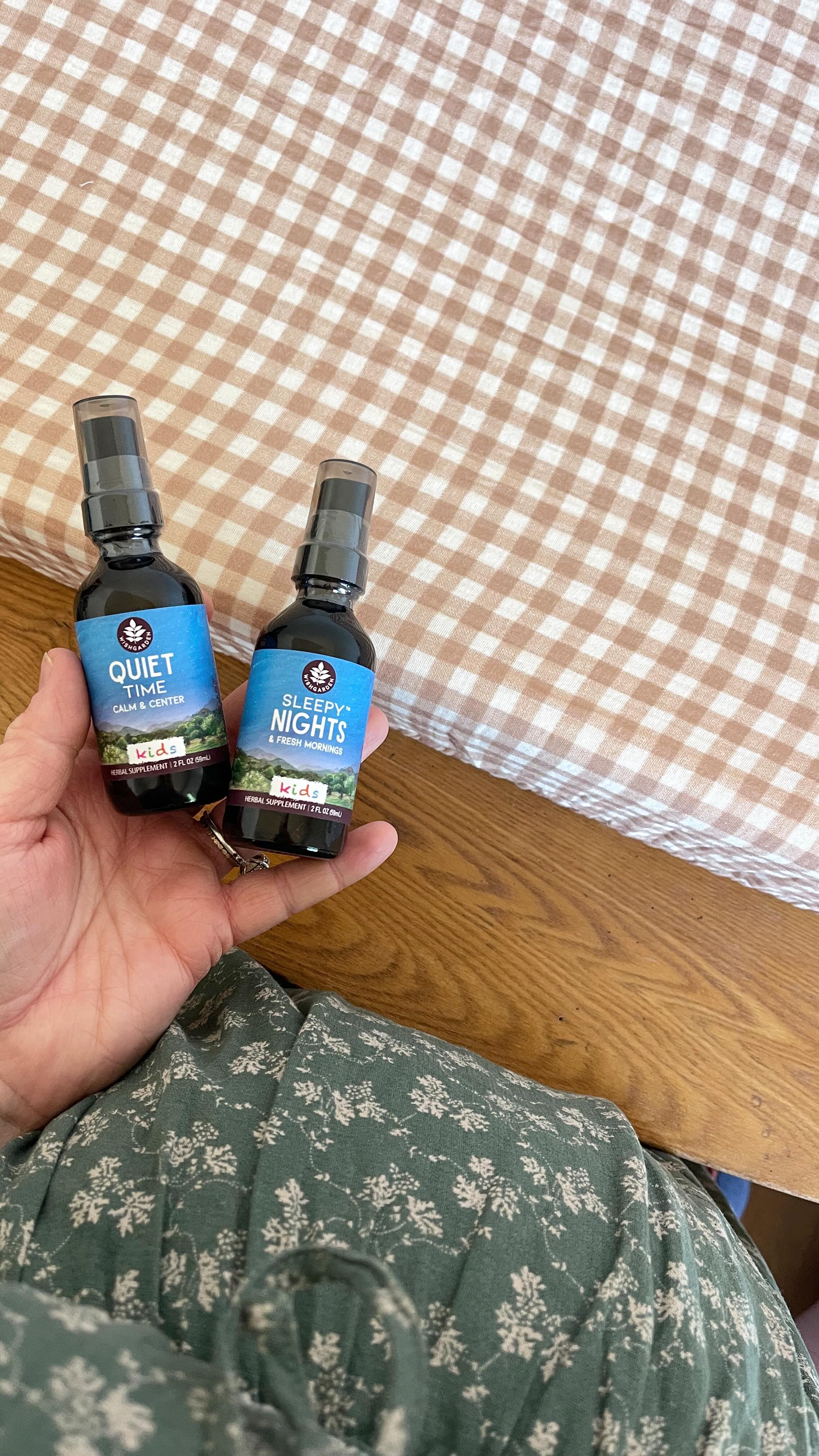 Instagram post by @kimberly.romann for WishGarden Herbs. Caption reads: [...] after summertime! We’ve been adding....