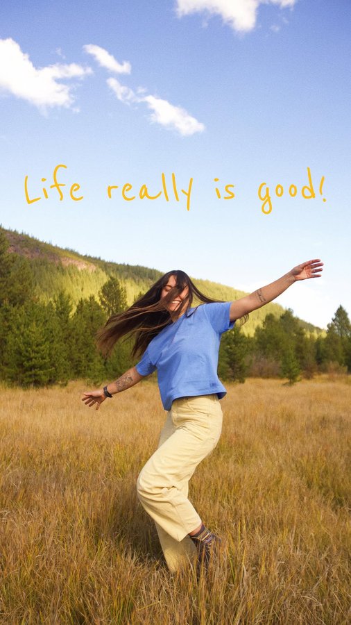 Instagram post by @lib_claire for Life Is Good. Caption reads: [...] getting better and better :’)....