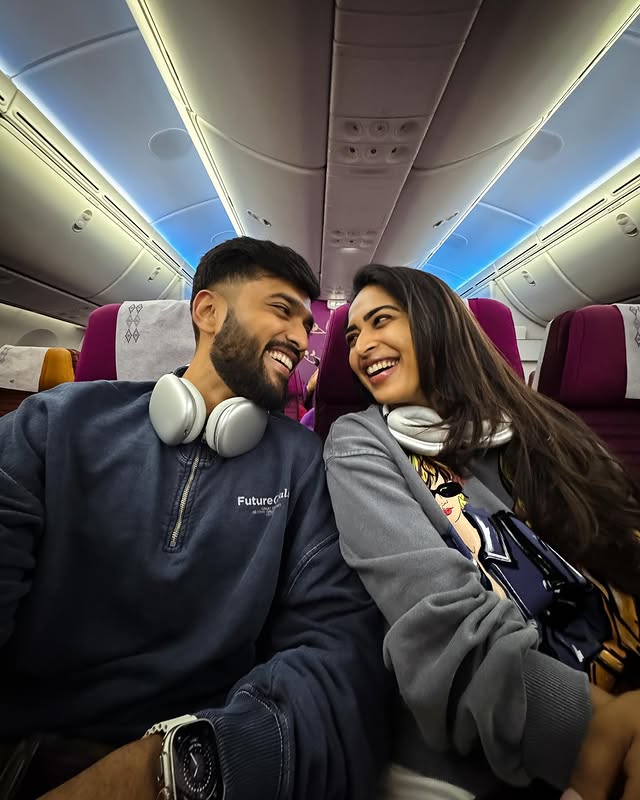 Instagram post by @odysseyoftwo for GT Holidays. Caption reads: [...] #travel #inflight A Travel by @gtholidays.in.
