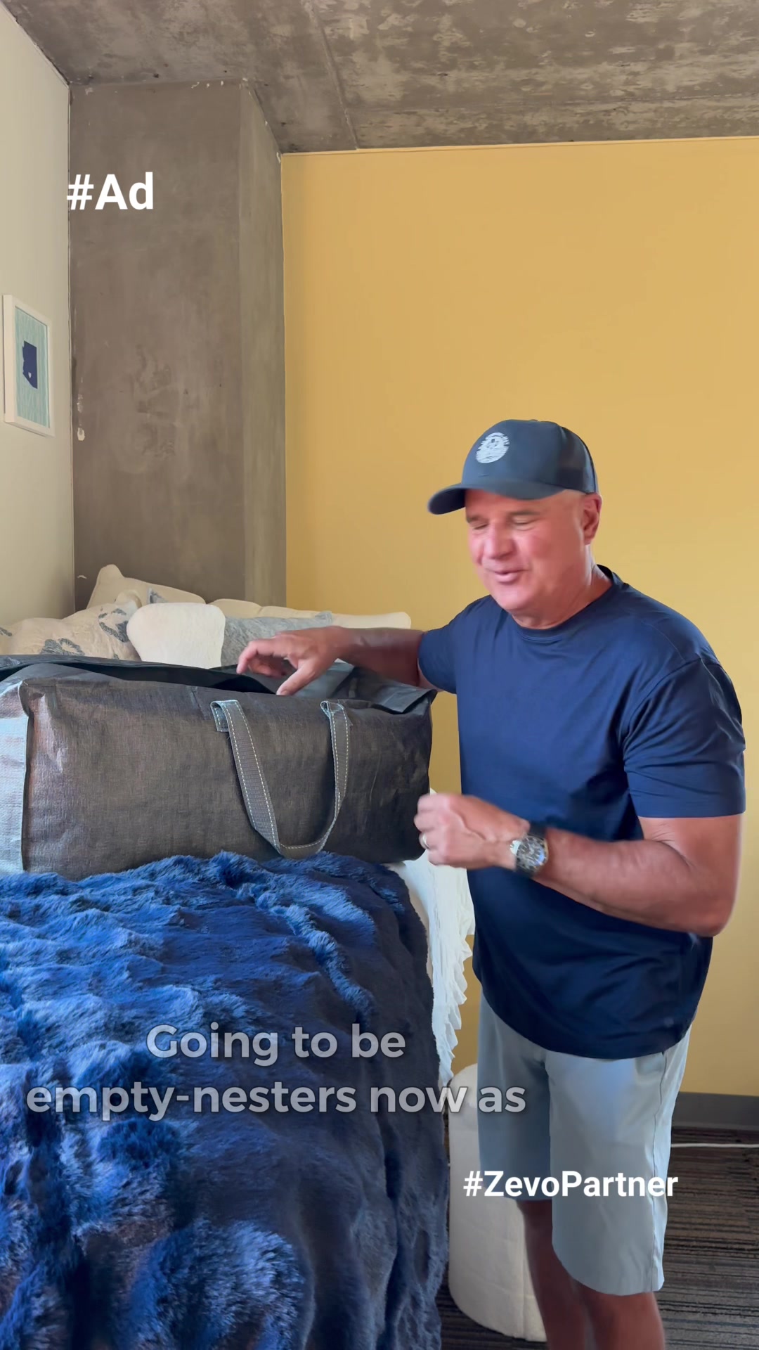 TikTok post by @cookingwithdarryl for Zevo. Caption reads: #Ad #zevopartner @Zevo is your "must have"....