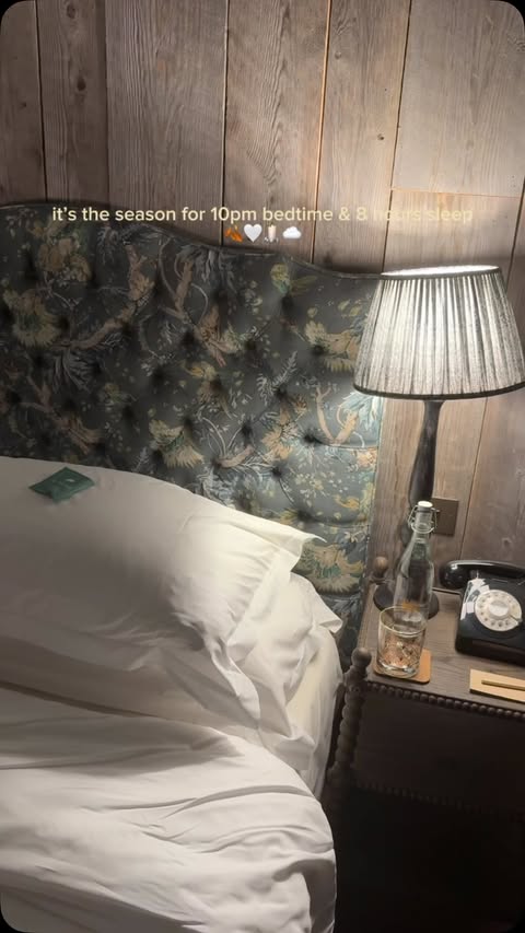 Instagram post by @maddelliine for NEOM. Caption reads: [...] of quality sleep this season, helped by....