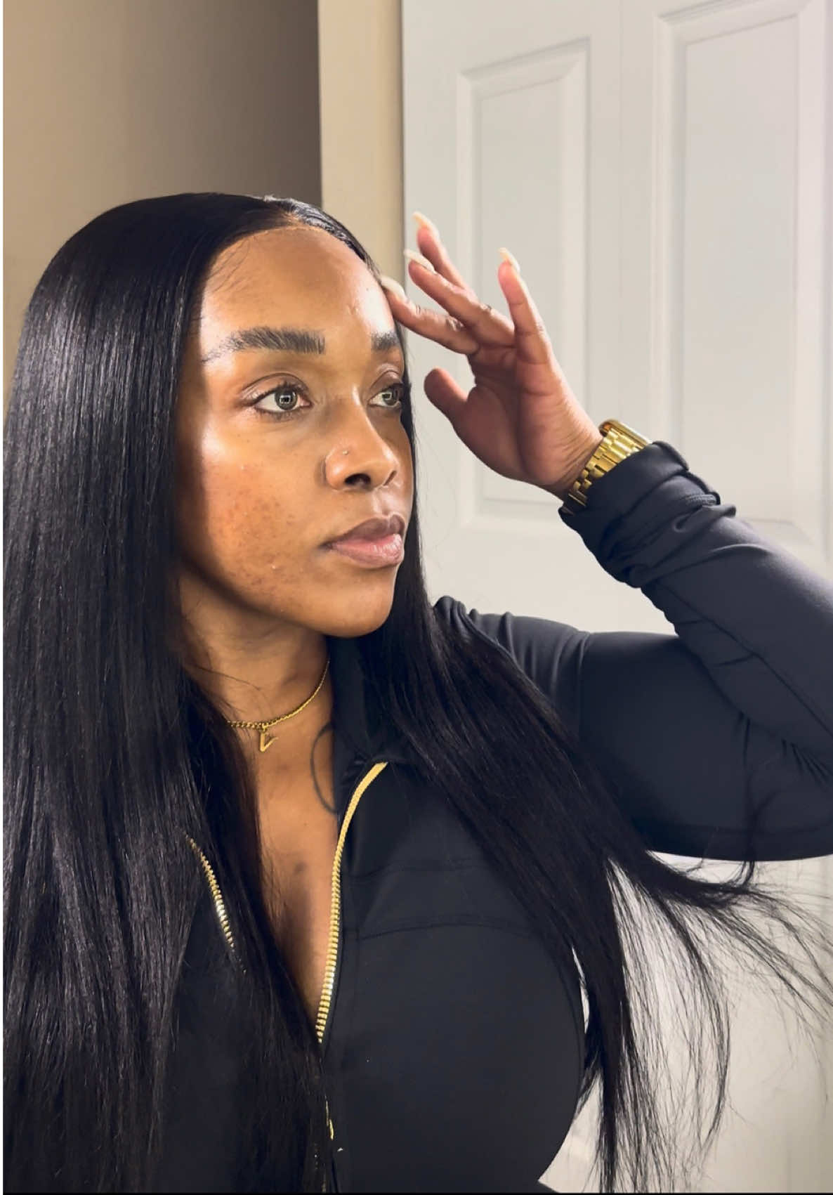 TikTok post by @londondagreat1 for Nadula. Caption reads: I don’t think it’s better than this wig....