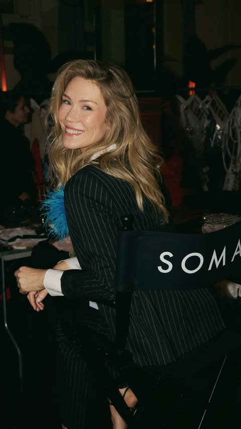 Instagram post by @cheraleelyle for Soma. Caption reads: [...] Fashion Week presentation, and since....