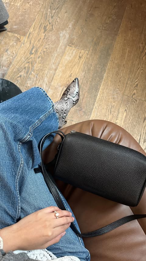 Instagram post by @aanaval for POPPY BARLEY. Caption reads: Introducing the Annex Bag from @poppybarley,....