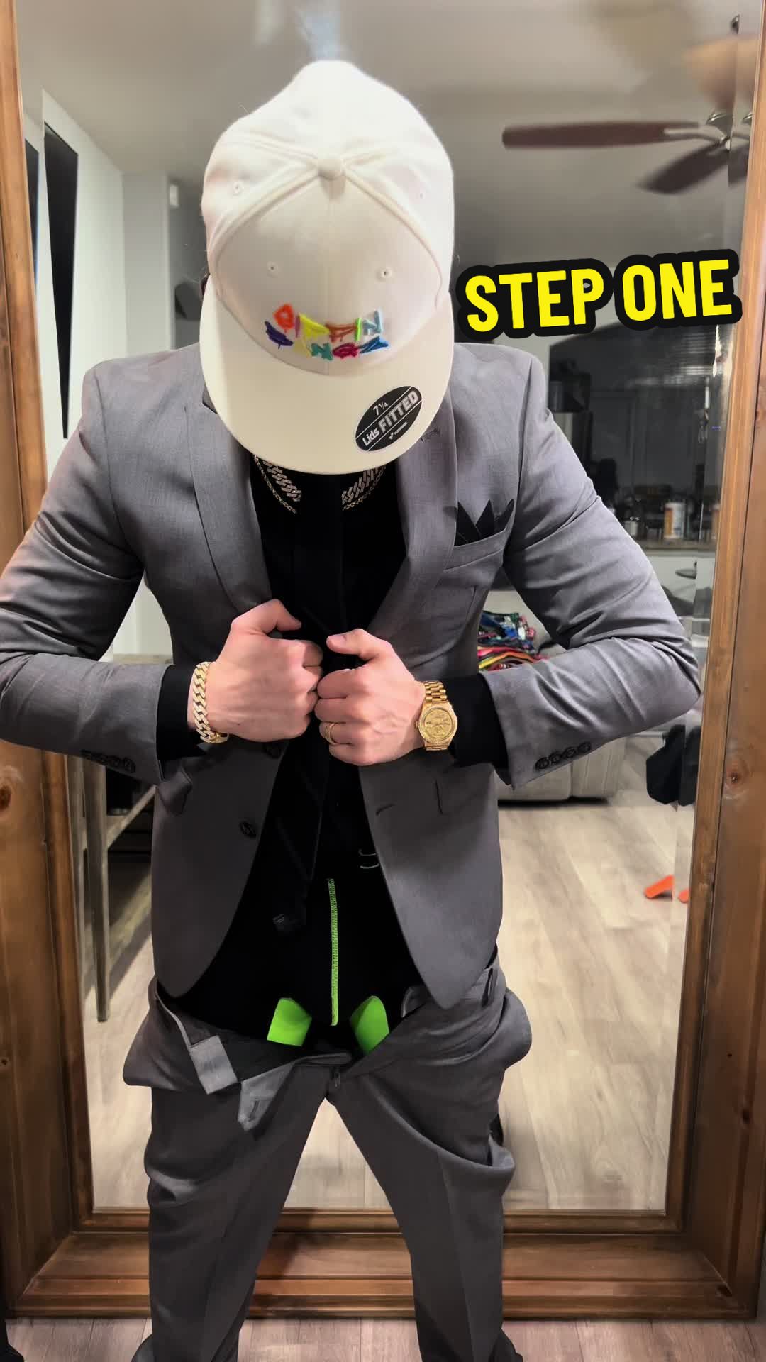 TikTok post by @sippinbangz for Step One. Caption reads: Most Comfortable Underwear Out there and it’s Good....