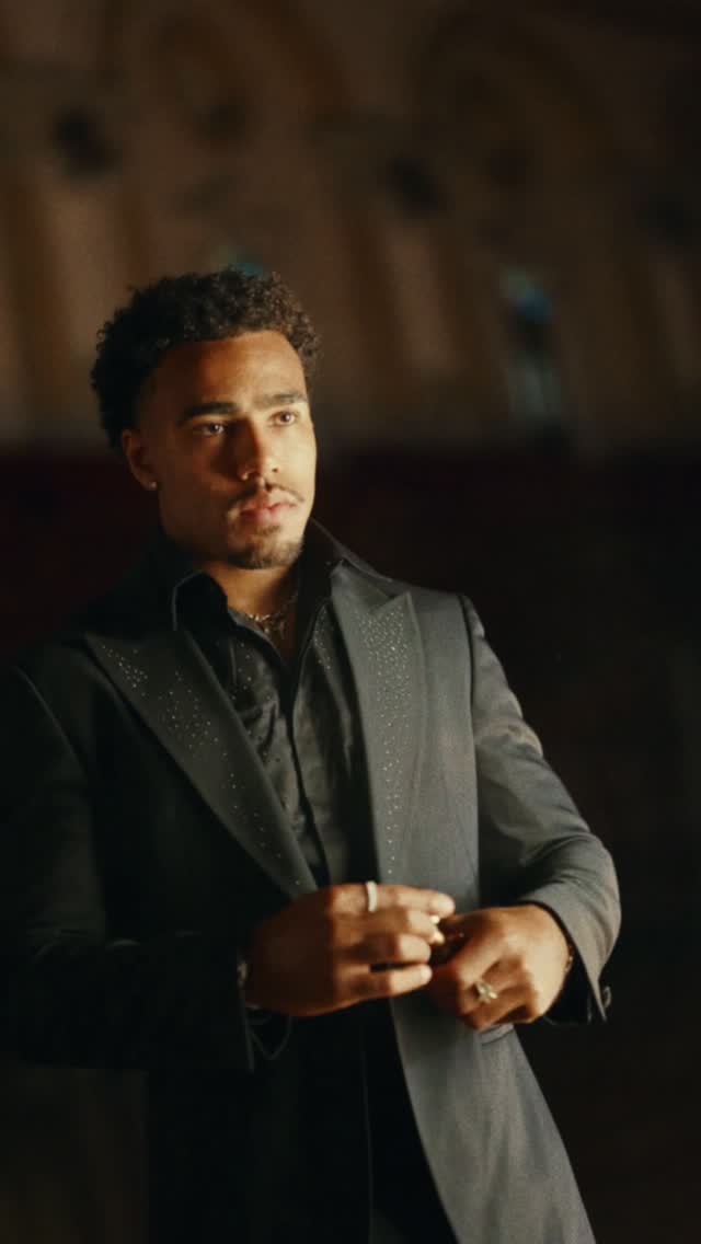 Instagram post by @isaacquaynor for MECCA. Caption reads: Two icons, one scent. Maison Francis Kurkdjian x....