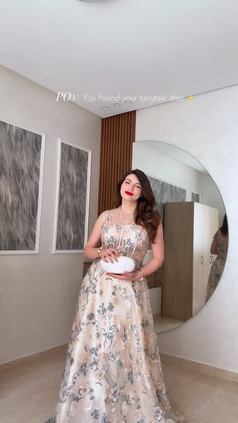 Instagram post by @santino.stories for Zapaka. Caption reads: [...] into a dream. Wearing this beauty from....