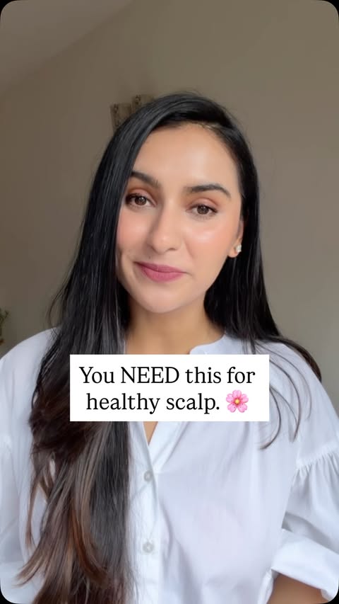 Instagram post by @skin_by_dr.shivangi for Biolage. Caption reads: [...] exfoliation’ before shampooing. Try Biolage....