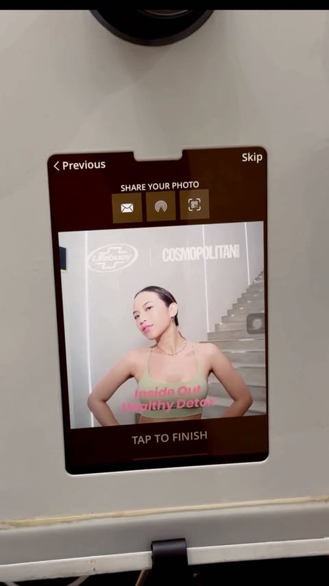 Instagram post by @putrivalentinaa for Lifebuoy. Caption reads: [...] a little reset for my body, mind, and skin....