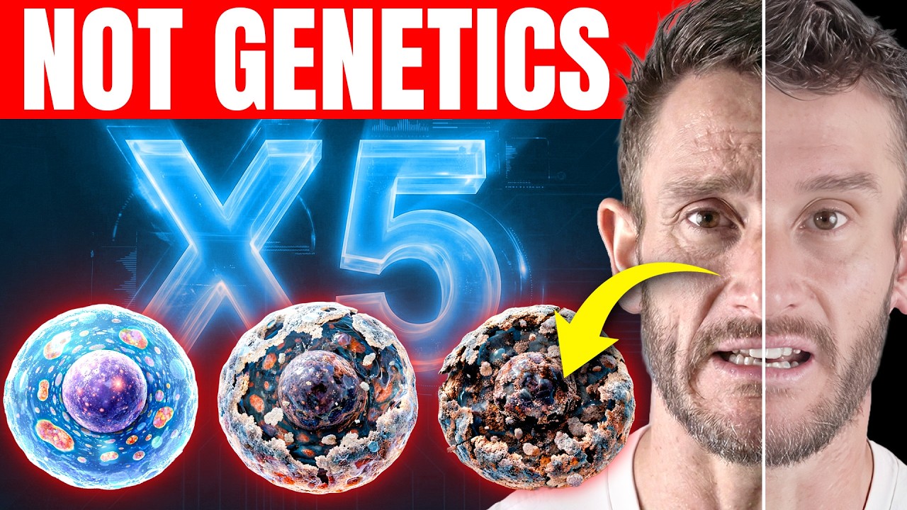 YouTube post by @ThomasDeLauerOfficial for Seed. Caption reads: This Anti-Aging Diet is so Powerful, it’s Hard to....