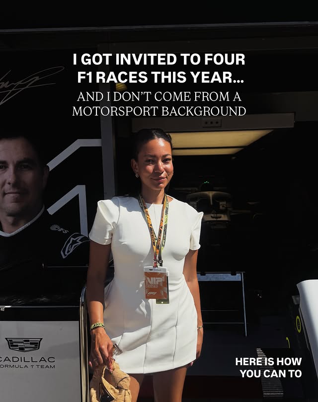 Instagram post by @stefanie.dechant for Cadillac. Caption reads: Save this for the moment you think: “How would I....