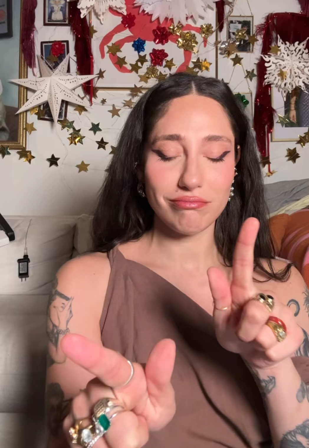 TikTok post by @hellotefi for T-Mobile. Caption reads: Going to the Formula 1 ® Las Vegas Grand Prix™....