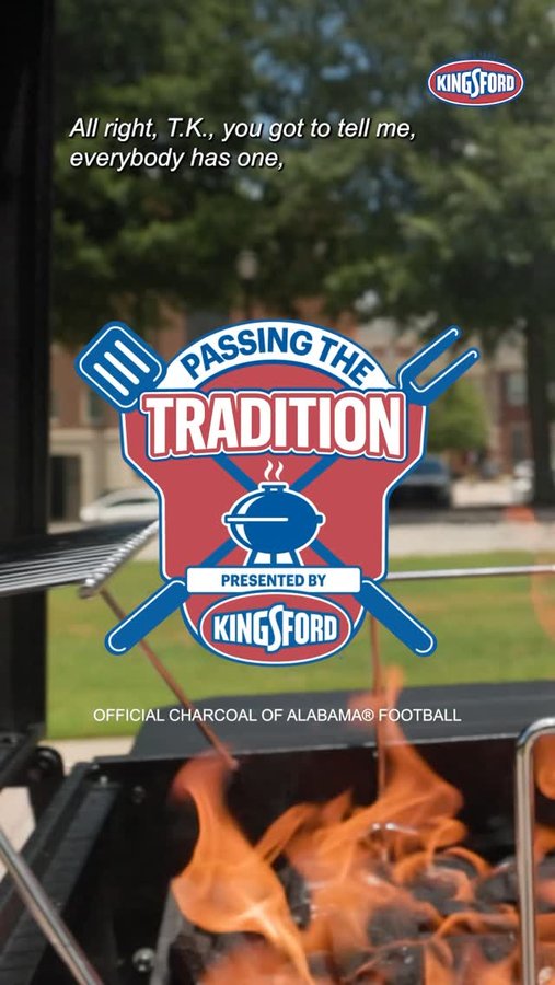 Instagram post by @timkeenan3 for Kingsford. Caption reads: [...] of Passing The Tradition presented by....