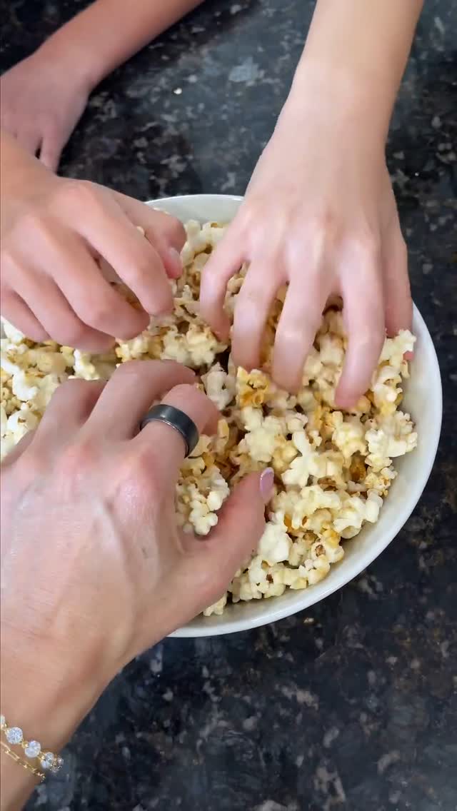 Instagram post by @thestyleexperiment for Popsmith. Caption reads: Since bringing home the Popsmith Popcorn Popper,....