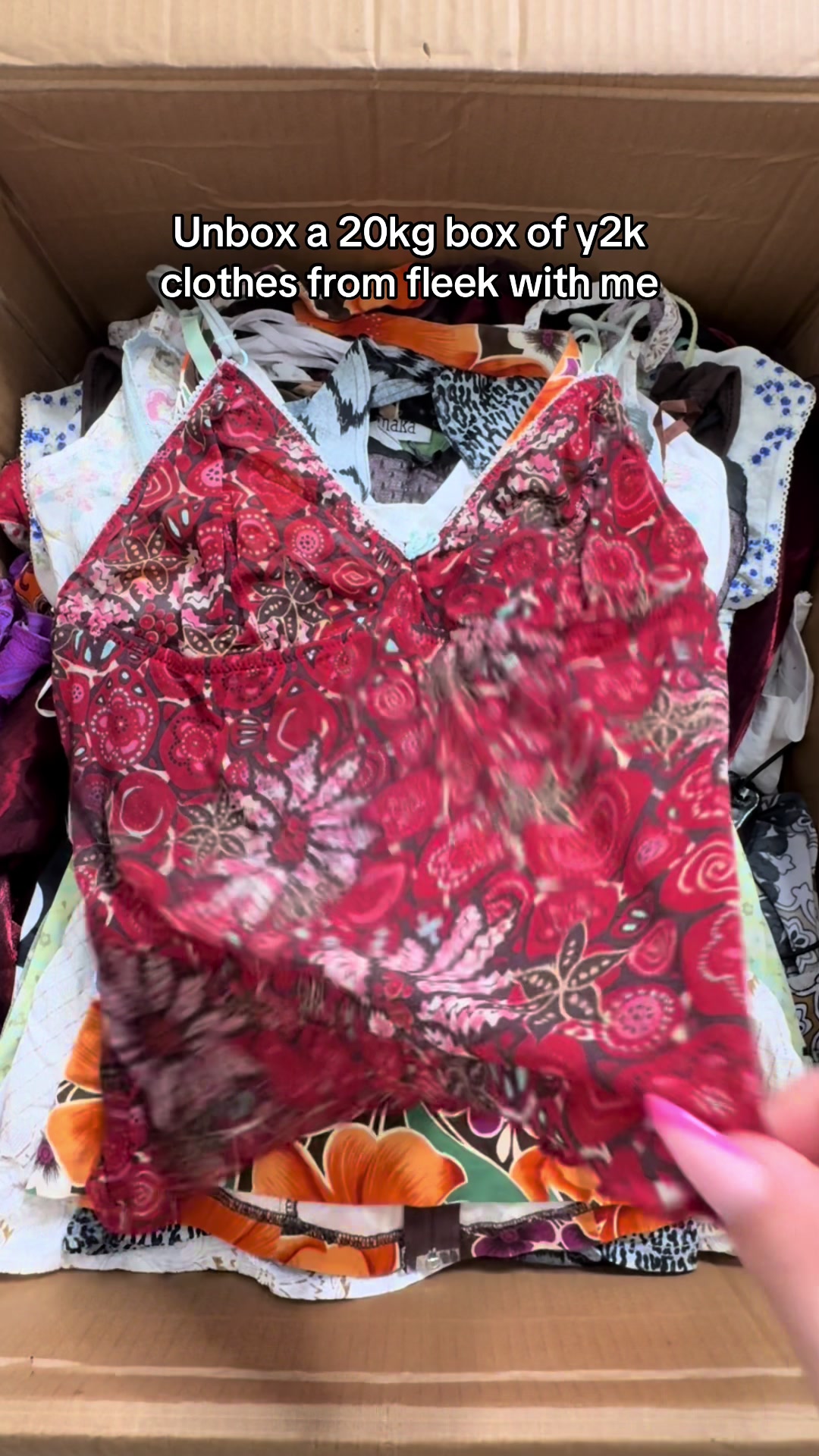 TikTok post by @pastgems for Join Fleek. Caption reads: Revealing my supplier😳😳 use code RFD-PASTGEMS....