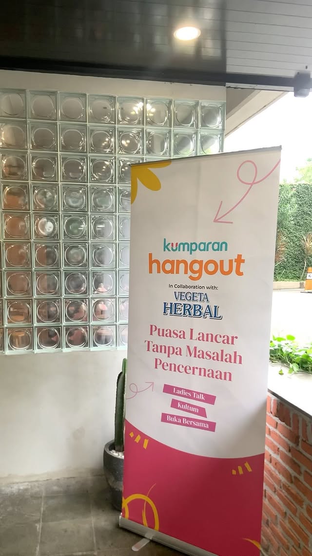 Instagram post by @nddasputri for kumparan. Caption reads: [...] @vegetaherbal.id @kumparancom....