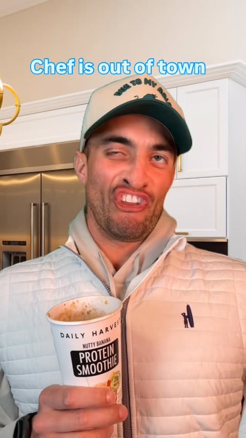 Instagram post by @johnnyhilbrant for DAILY HARVEST. Caption reads: [...] chef is sourcing tuna in Japan.🐟....